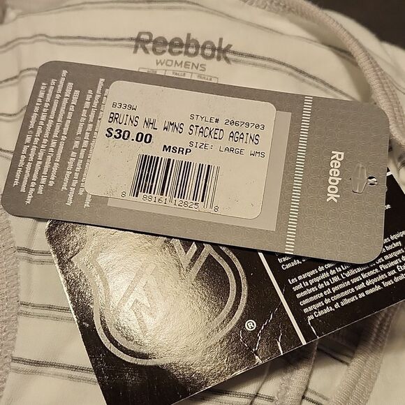 Reebok NHL Boston Bruins Women's Tank - New - Picture 4 of 4